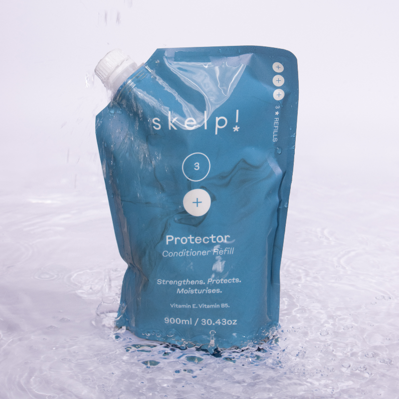 Skelp Australian conditioner refill pouch for scalp care and hair hydration