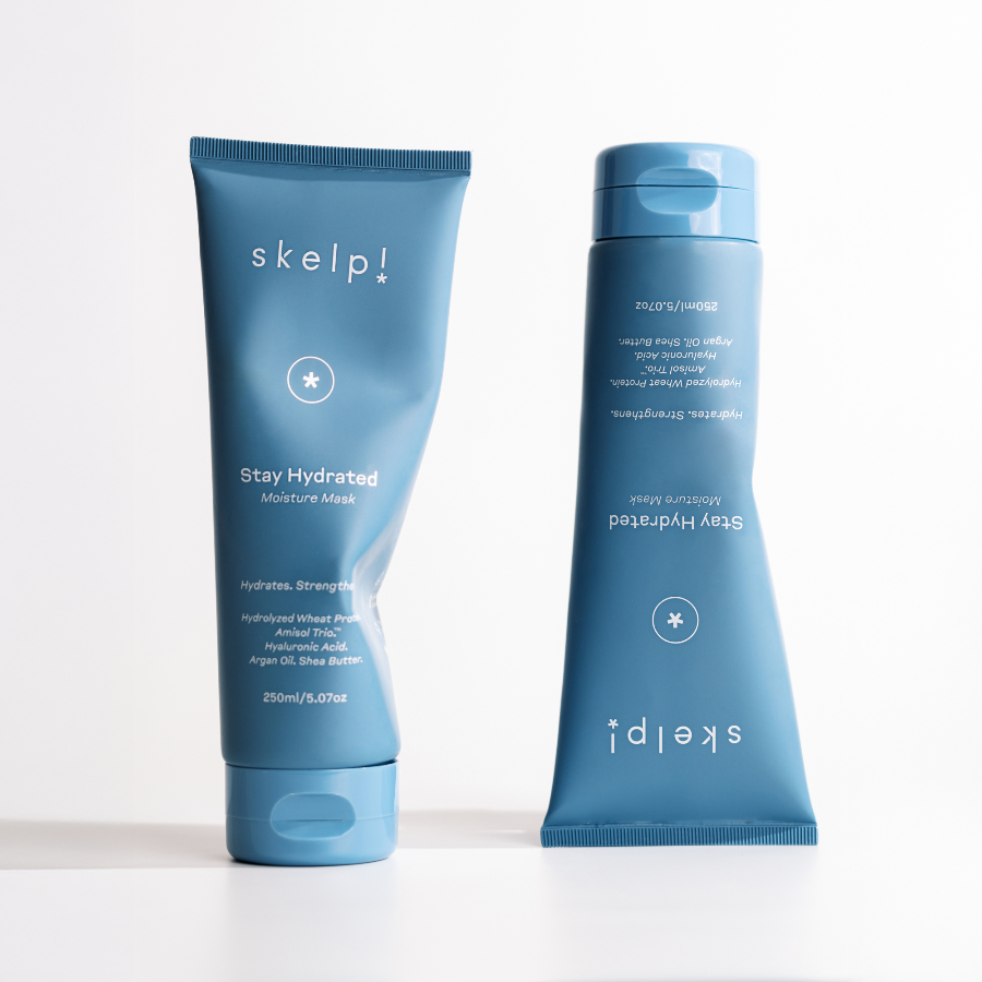 two skelp hydrating hair masks. Hair care in Australia