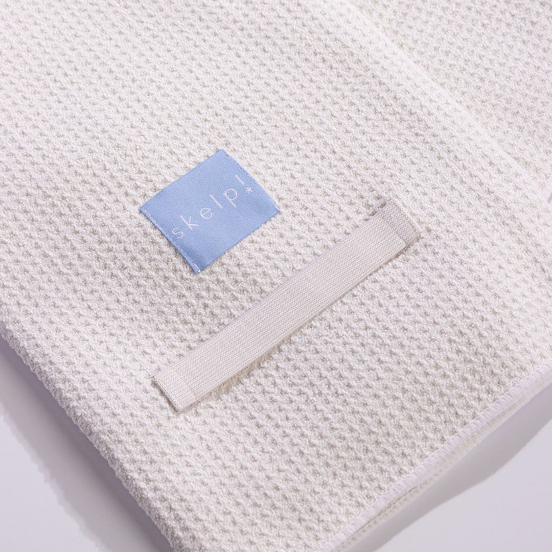 Cream Microfibre Hair Towel - haircare