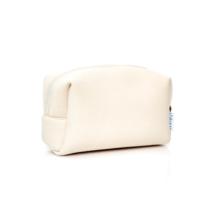Beige toiletry bag.Versatile Storage Cosmetic Bag for Home &amp; Travel